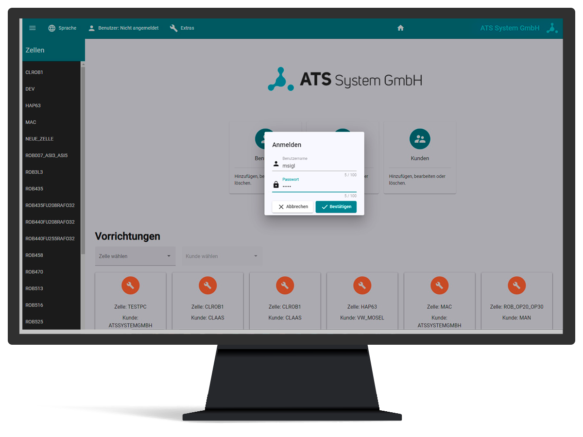 ATS WebEditor i4.0 User Registration